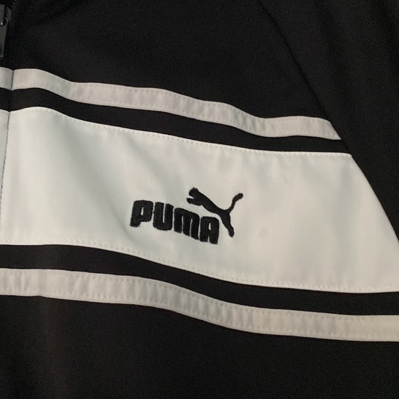 Retro Puma Zip Up Sweater - Picture 2 of 3
